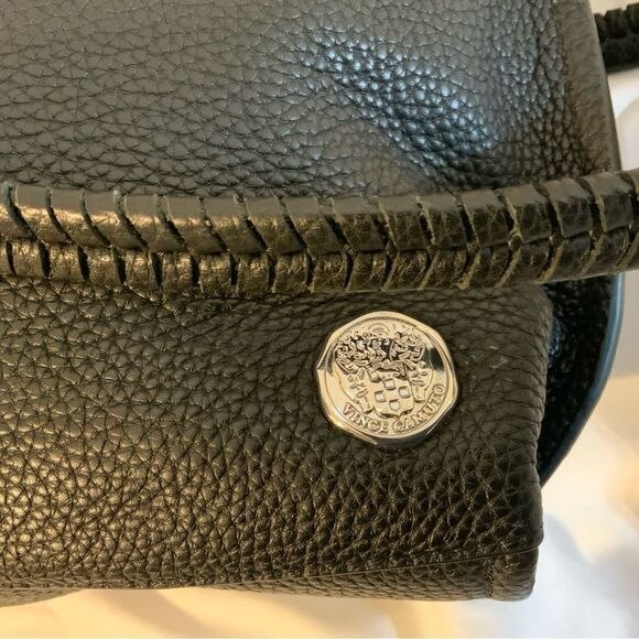 Vince Camuto Astra Crossbody Flap Handbag Black $248 - Picture 14 of 16